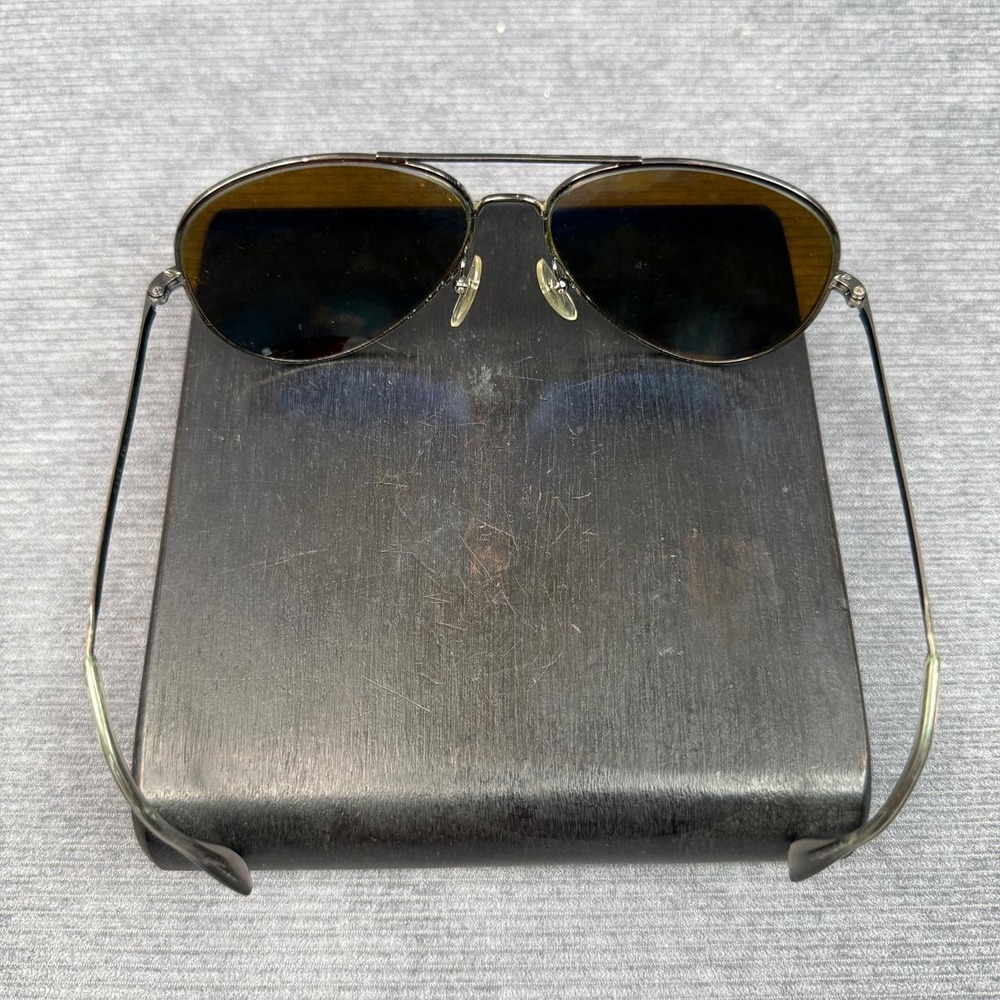 Varnet Pouilloux Paris Vintage Aviator Sunglasses Gold Made in France Eyewear - Picture 4 of 14